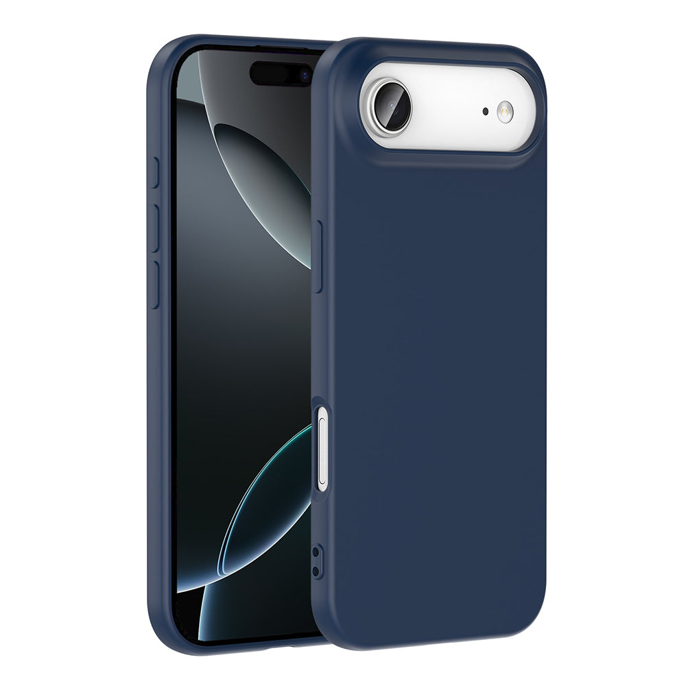 Apple iPhone 17 Air Kılıf Zore Mara Lansman Kapak Lacivert