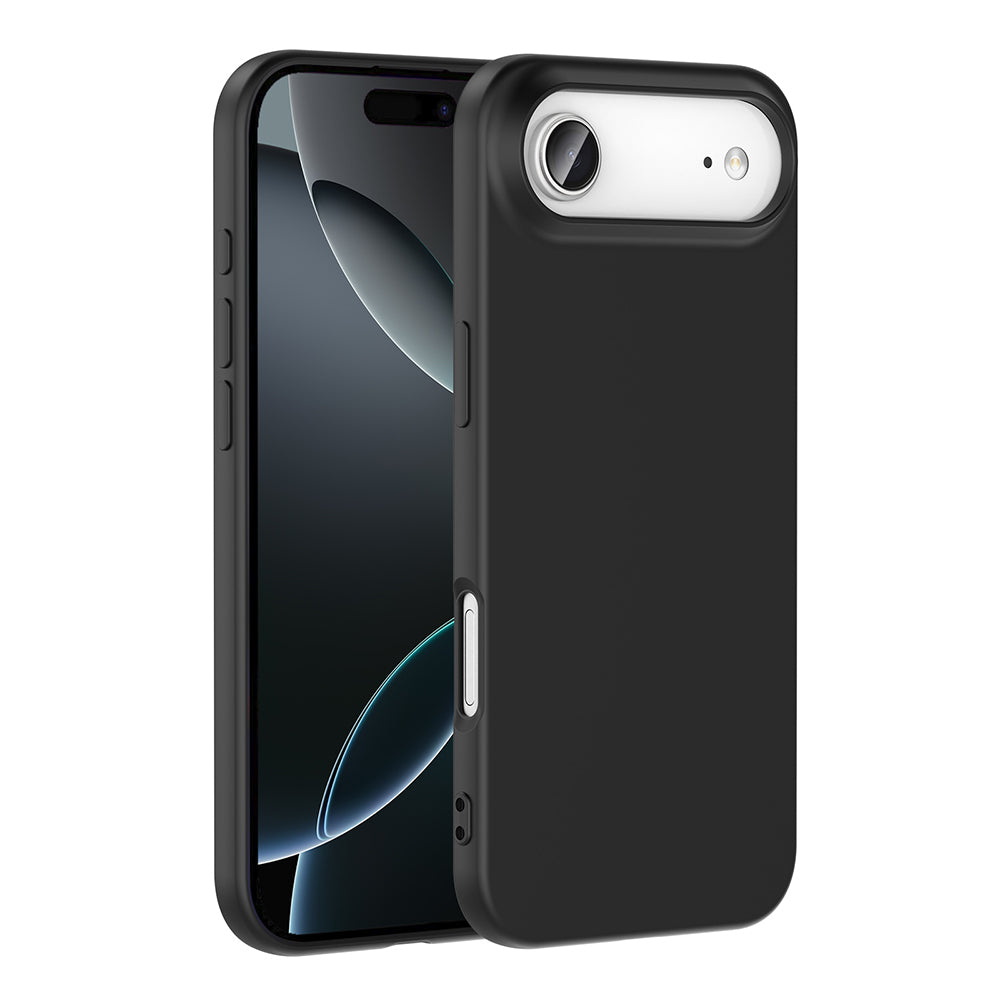 Apple iPhone 17 Air Kılıf Zore Mara Lansman Kapak Siyah