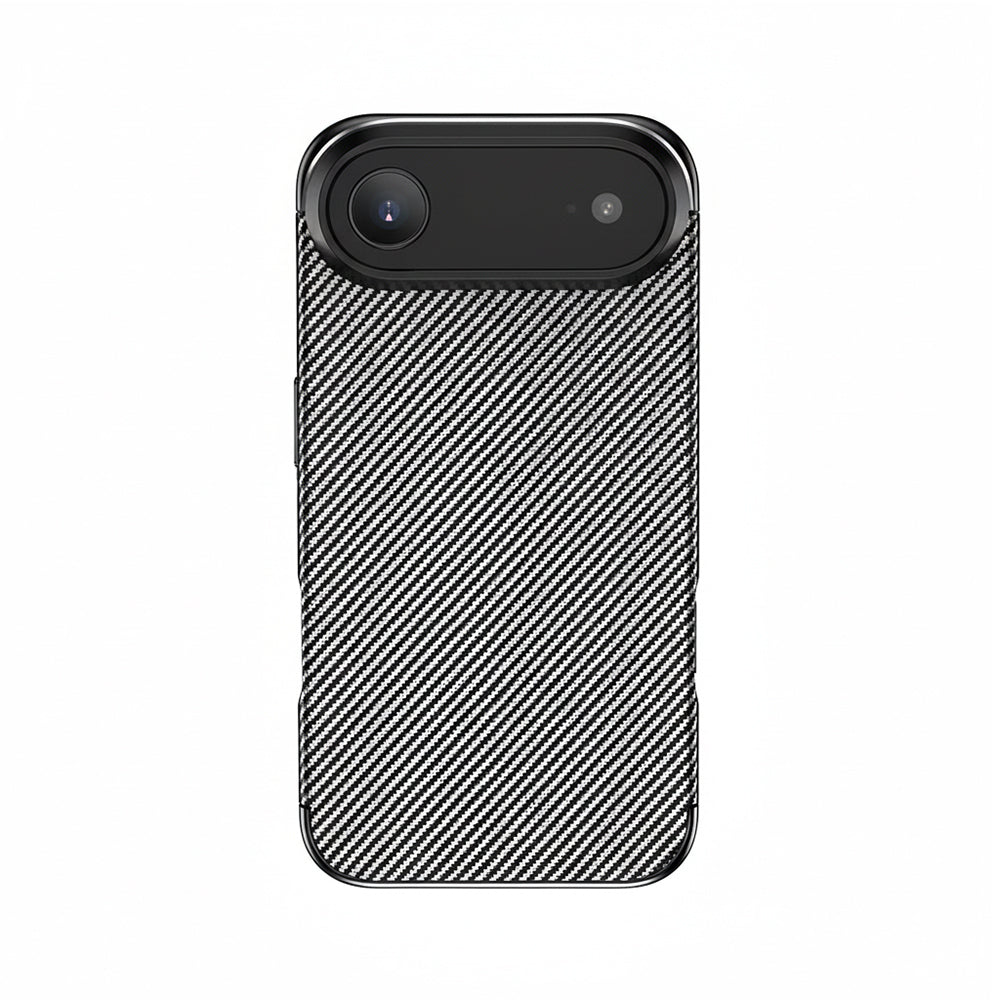 Apple iPhone 17 Air Kılıf Zore Negro Silikon Kapak Siyah