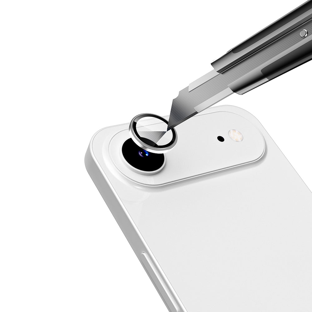 Apple iPhone 17 Air Zore Mikro Kamera Lens Koruyucu Siyah