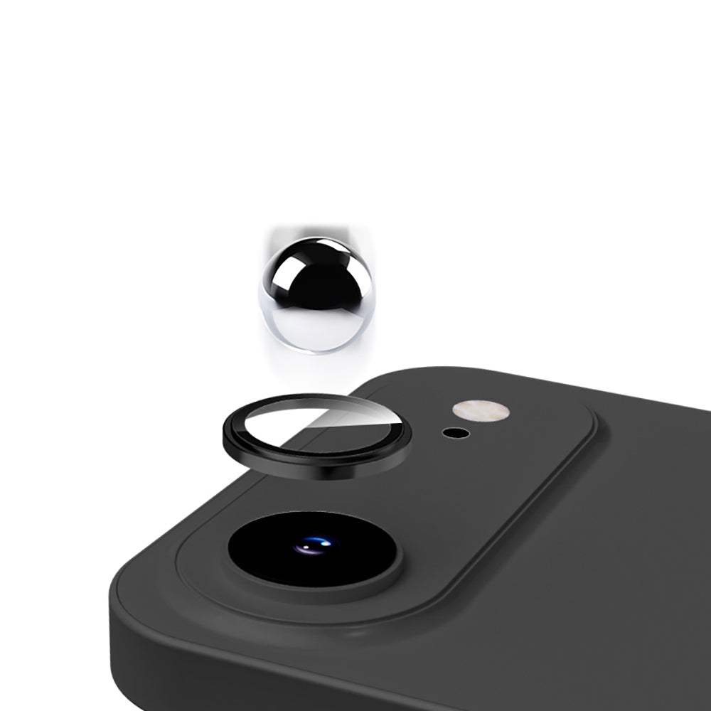 Apple iPhone 17 Air Zore Mikro Kamera Lens Koruyucu Gri