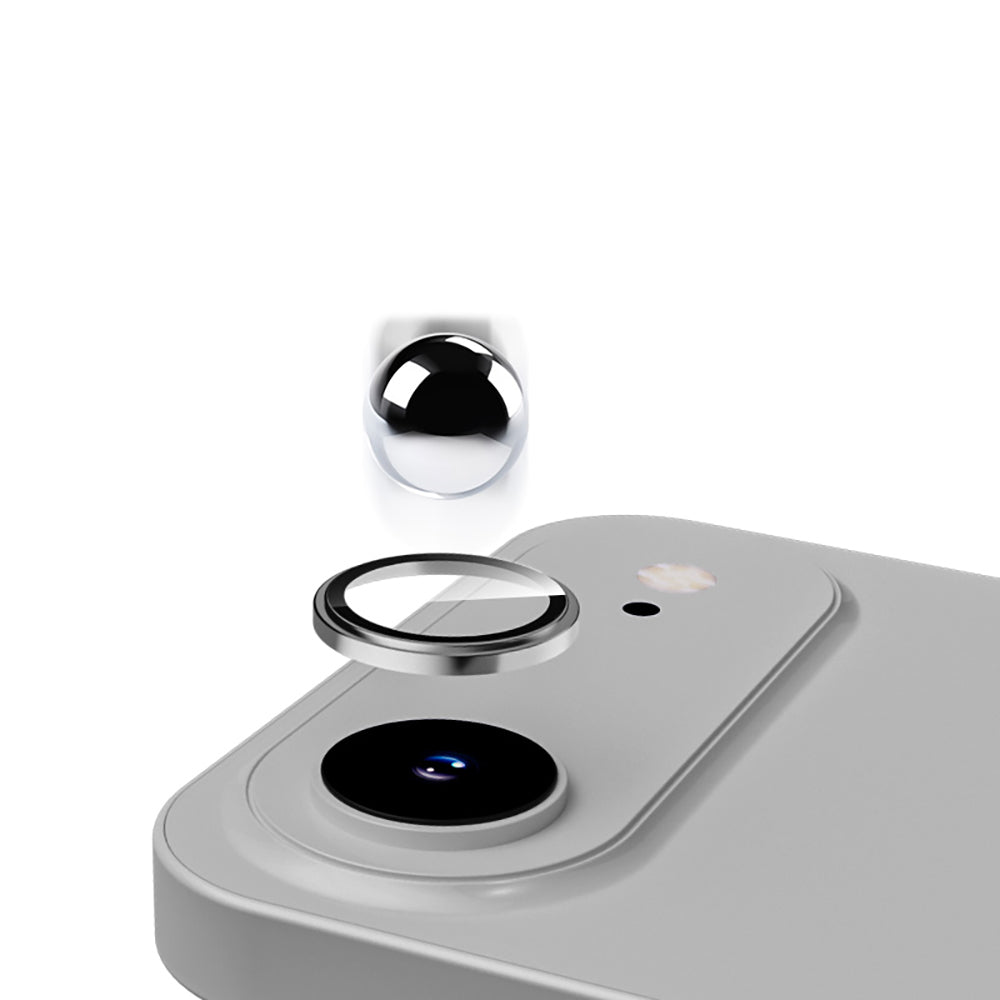 Apple iPhone 17 Air Zore Mikro Kamera Lens Koruyucu Siyah