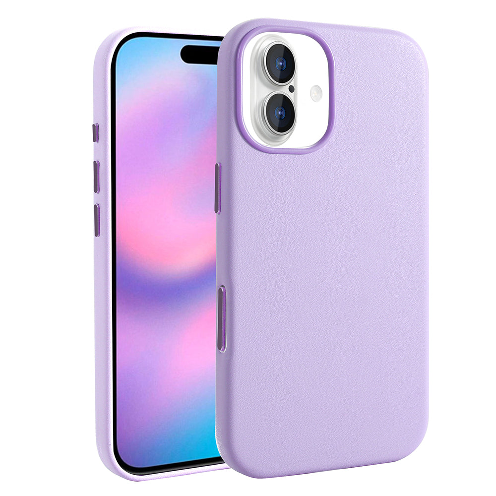 Apple iPhone 17 Kılıf M-safe Şarj Özellikli PU Deri Görünümlü Zore Kupra Kapak Siyah