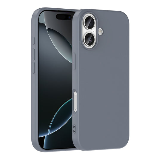 Apple iPhone 17 Kılıf Zore Mara Lansman Kapak Gri