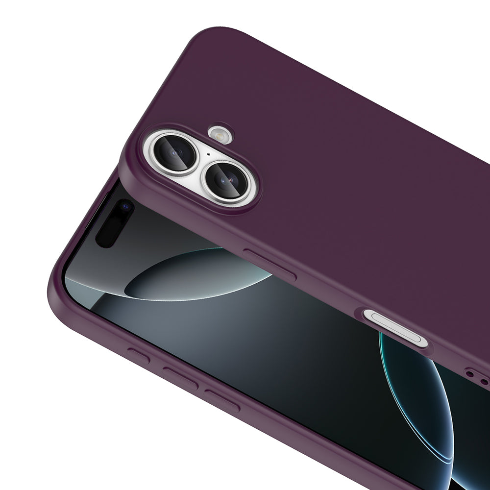 Apple iPhone 17 Kılıf Zore Mara Lansman Kapak Gri