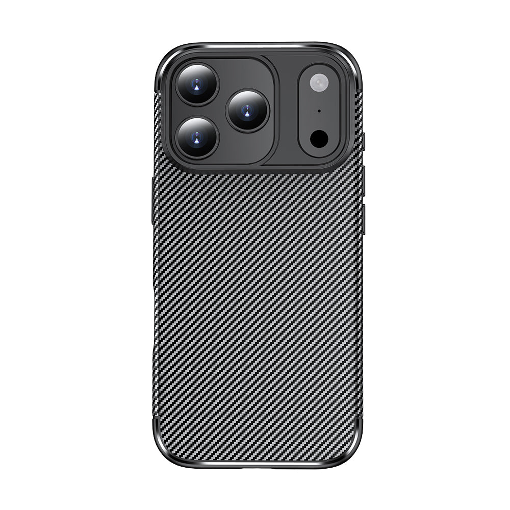 Apple iPhone 17 Pro Kılıf Zore Negro Silikon Kapak Siyah