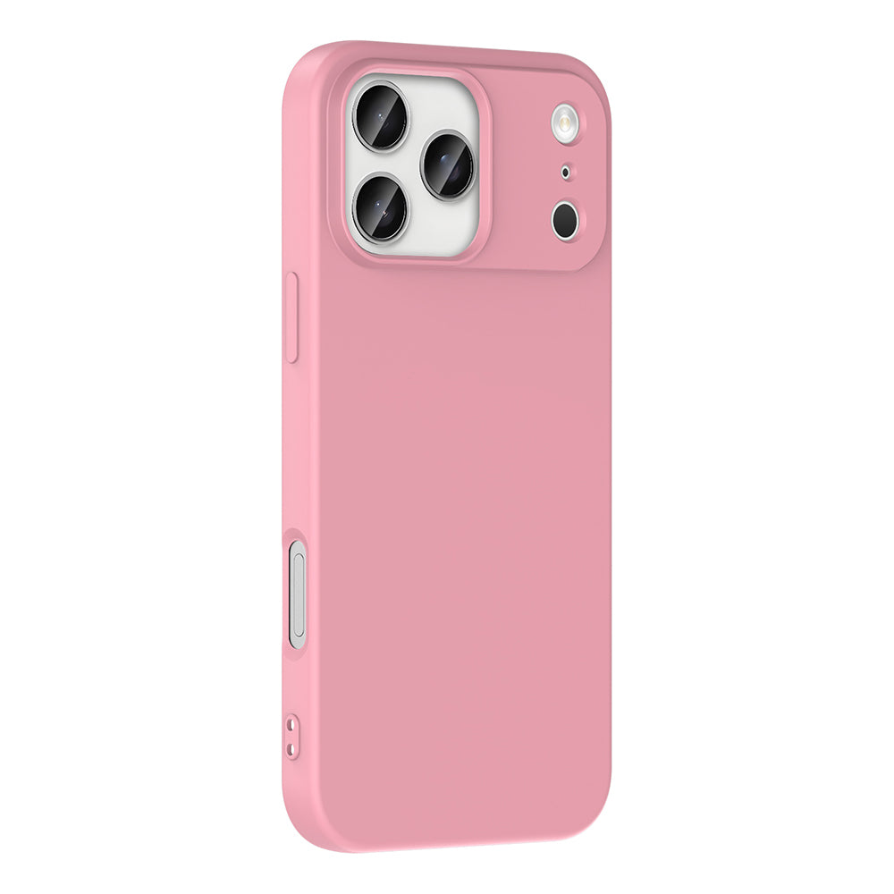 Apple iPhone 17 Pro Max Kılıf Zore Mara Lansman Kapak Açık Pembe