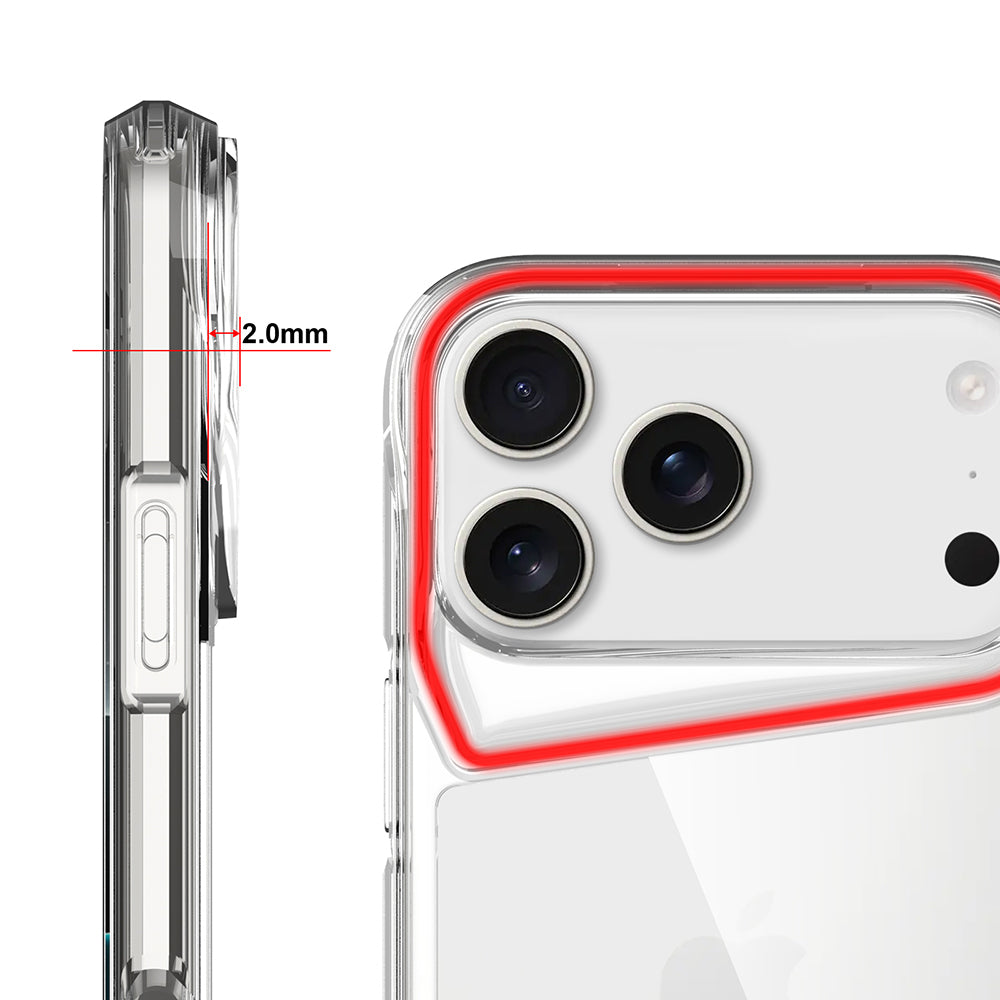 Apple iPhone 17 Pro Max Kılıf Zore T-Max Kapak Şeffaf