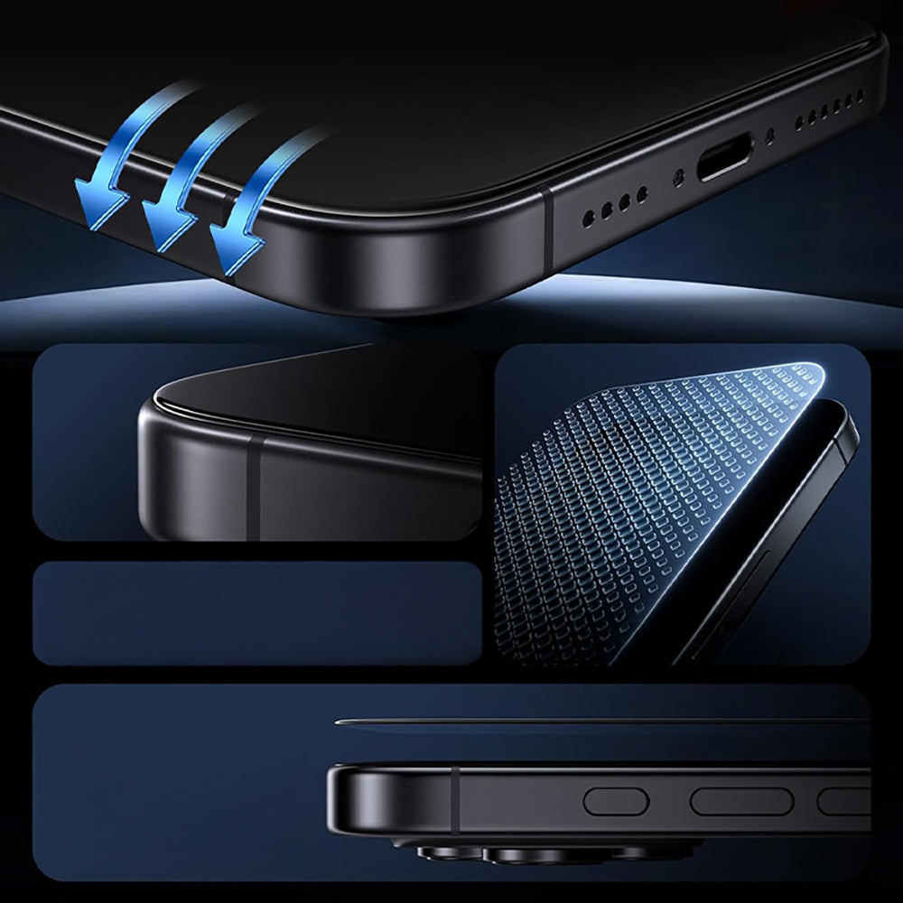 Apple iPhone 17 Pro Max Zore Etnaa Cam Ekran Koruyucu Şeffaf