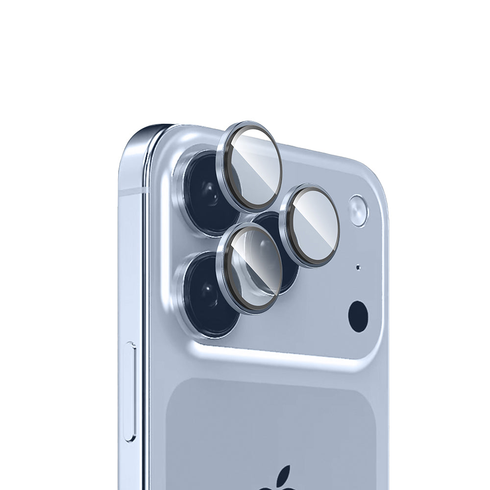 Apple iPhone 17 Pro Max Zore Mikro Kamera Lens Koruyucu Lacivert