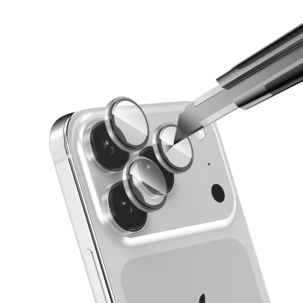 Apple iPhone 17 Pro Max Zore Mikro Kamera Lens Koruyucu Turuncu