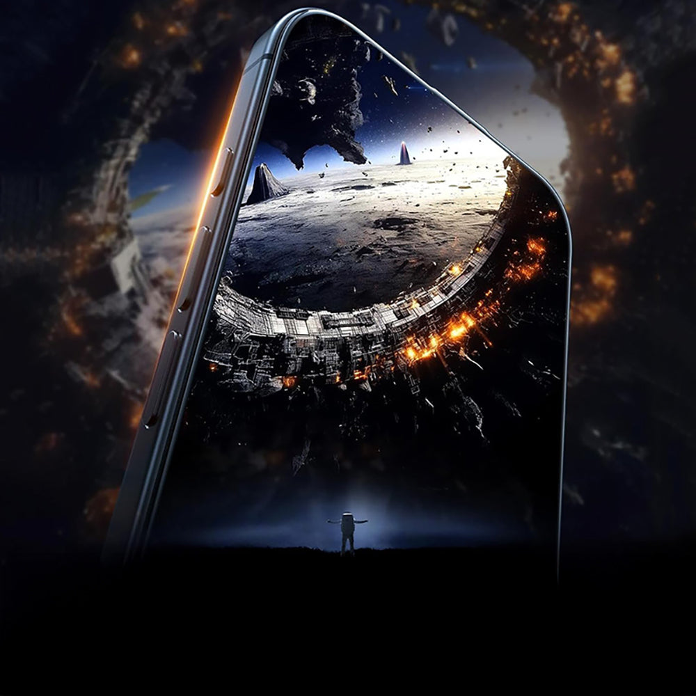 Apple iPhone 17 Pro Zore Etnaa Cam Ekran Koruyucu Şeffaf