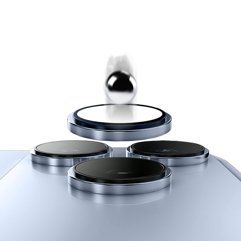 Apple iPhone 17 Pro Zore Mikro Kamera Lens Koruyucu Gümüş