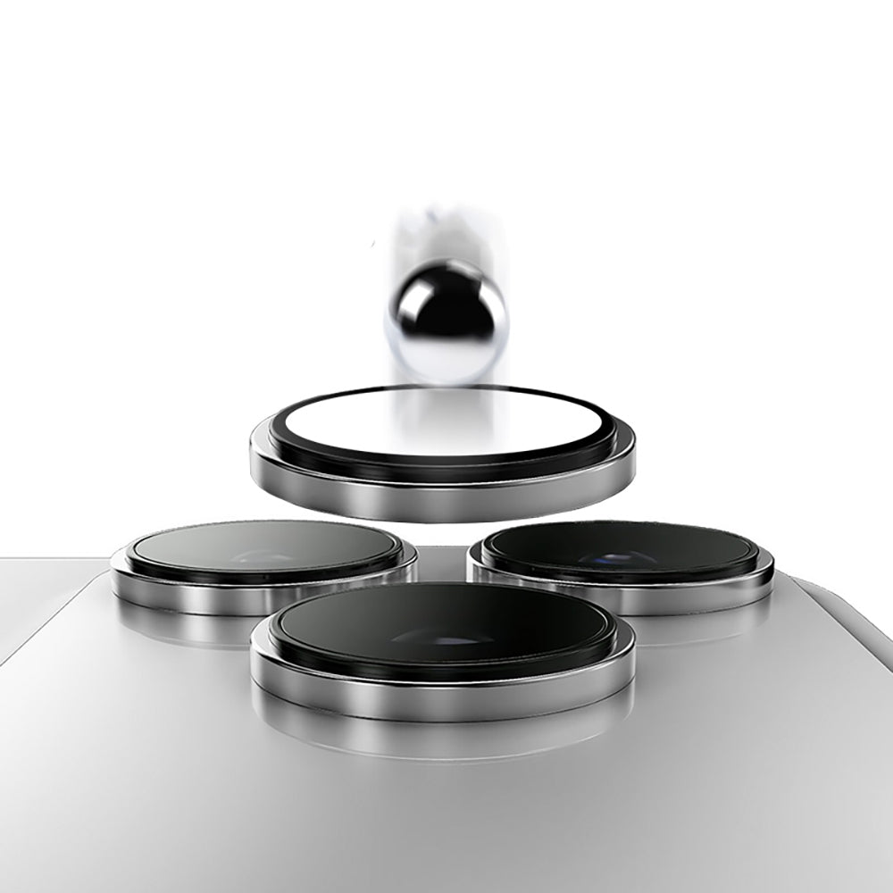 Apple iPhone 17 Pro Zore Mikro Kamera Lens Koruyucu Gri