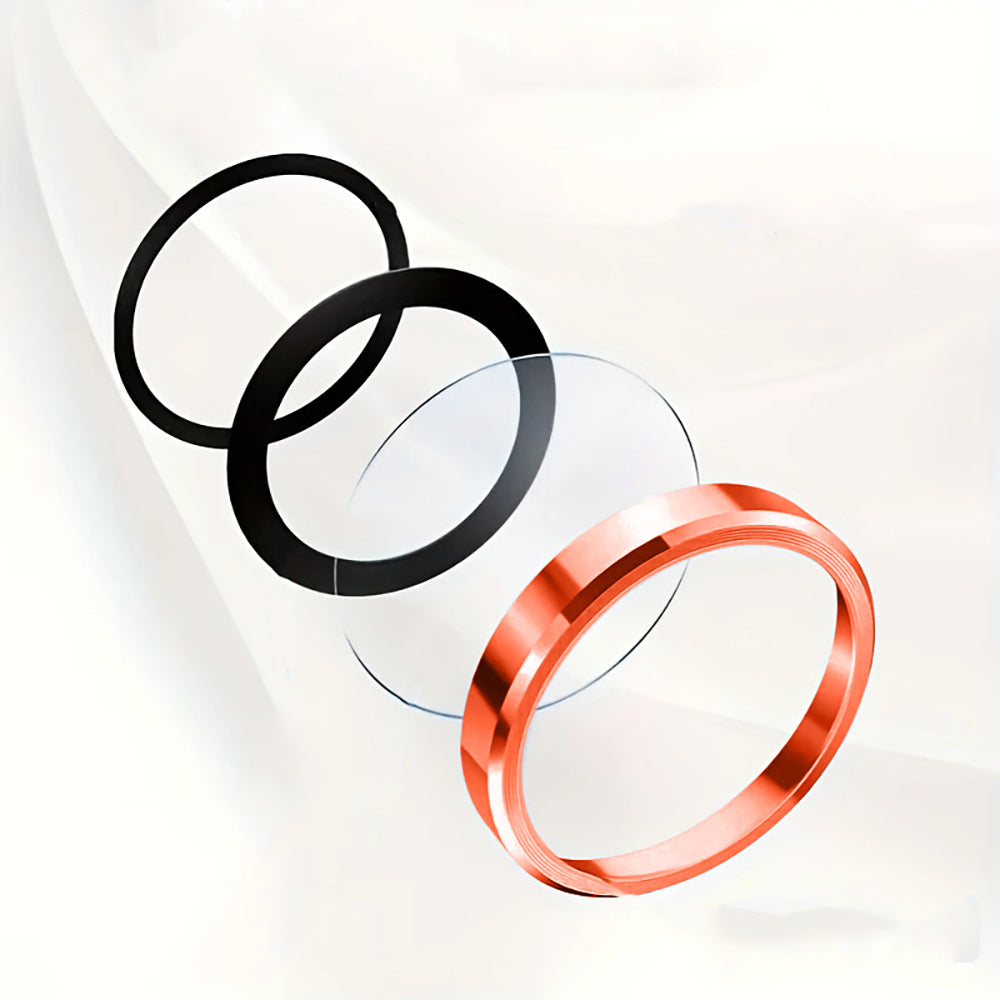 Apple iPhone 17 Pro Zore Mikro Kamera Lens Koruyucu Turuncu