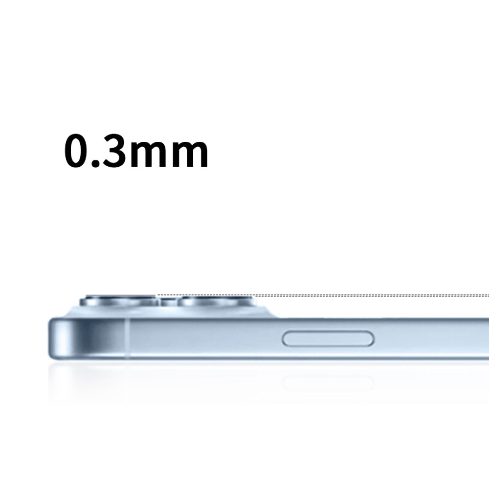 Apple iPhone 17 Pro Zore Mikro Kamera Lens Koruyucu Gümüş