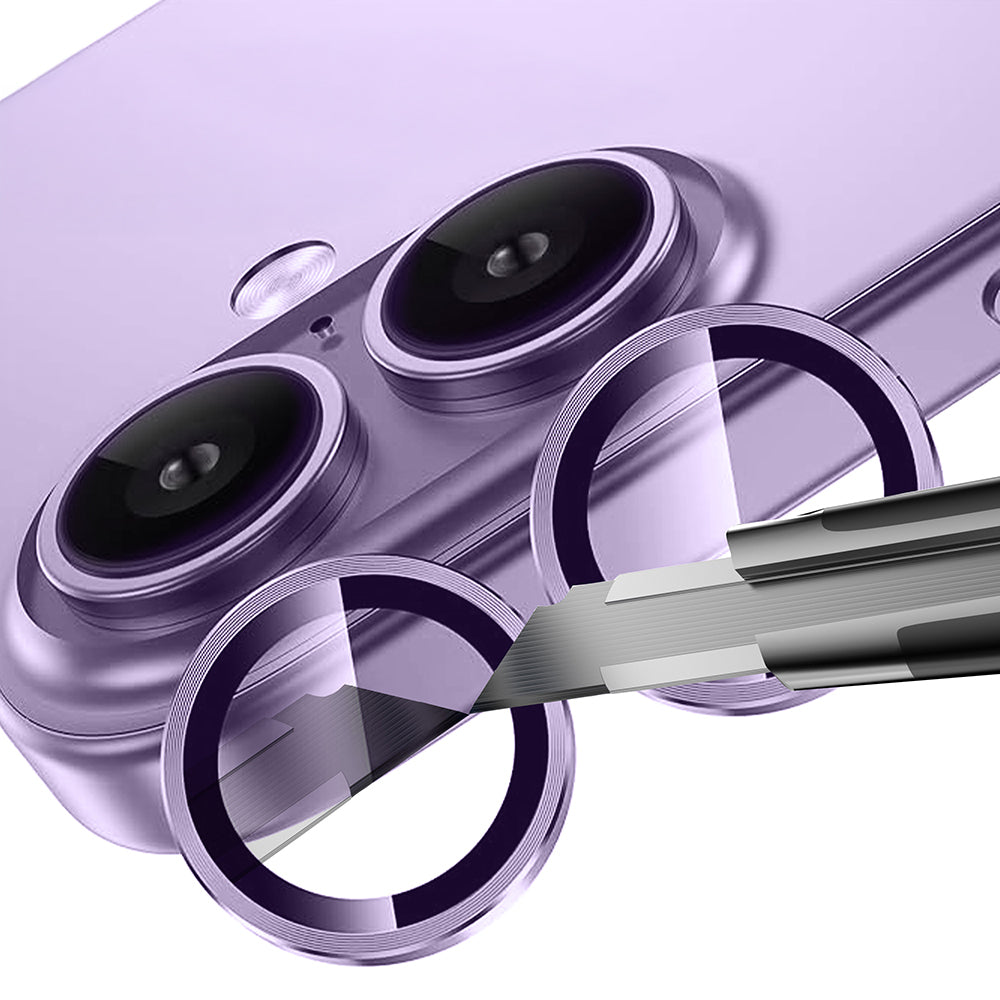 Apple iPhone 17 Zore Mikro Kamera Lens Koruyucu Gümüş