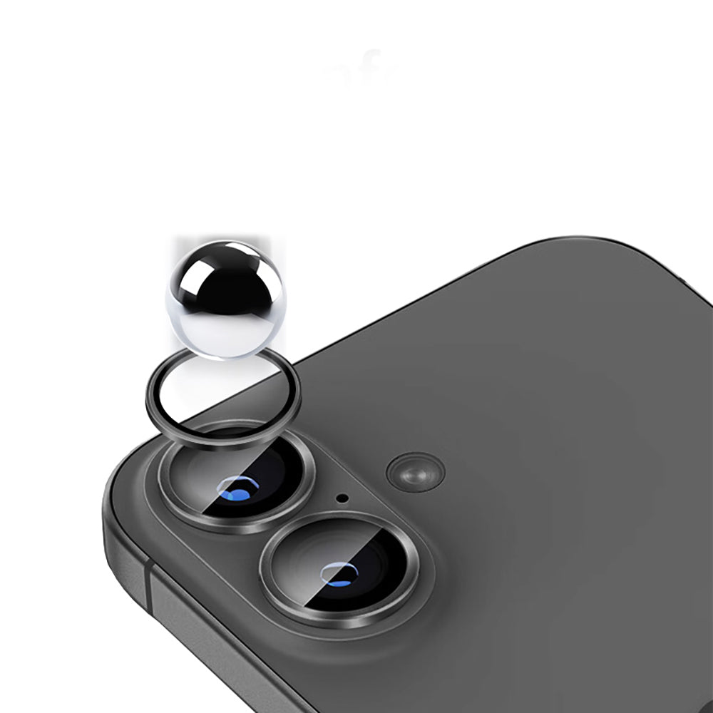 Apple iPhone 17 Zore Mikro Kamera Lens Koruyucu Açık Yeşil