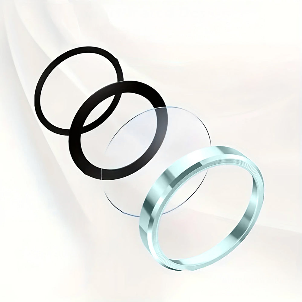 Apple iPhone 17 Zore Mikro Kamera Lens Koruyucu Siyah