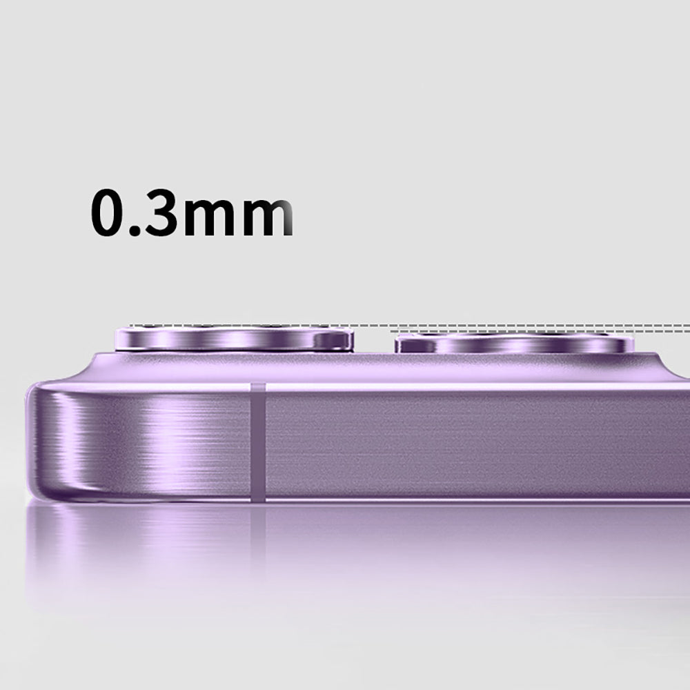 Apple iPhone 17 Zore Mikro Kamera Lens Koruyucu Açık Mavi