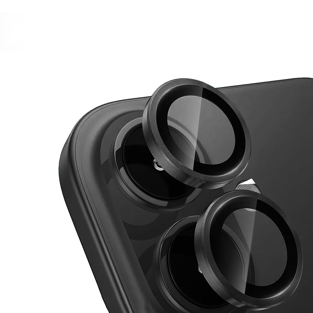 Apple iPhone 17 Zore Mikro Kamera Lens Koruyucu Siyah