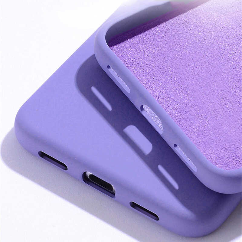 Apple iPhone 8 Kılıf Zore LSR Lansman Kapak Lila