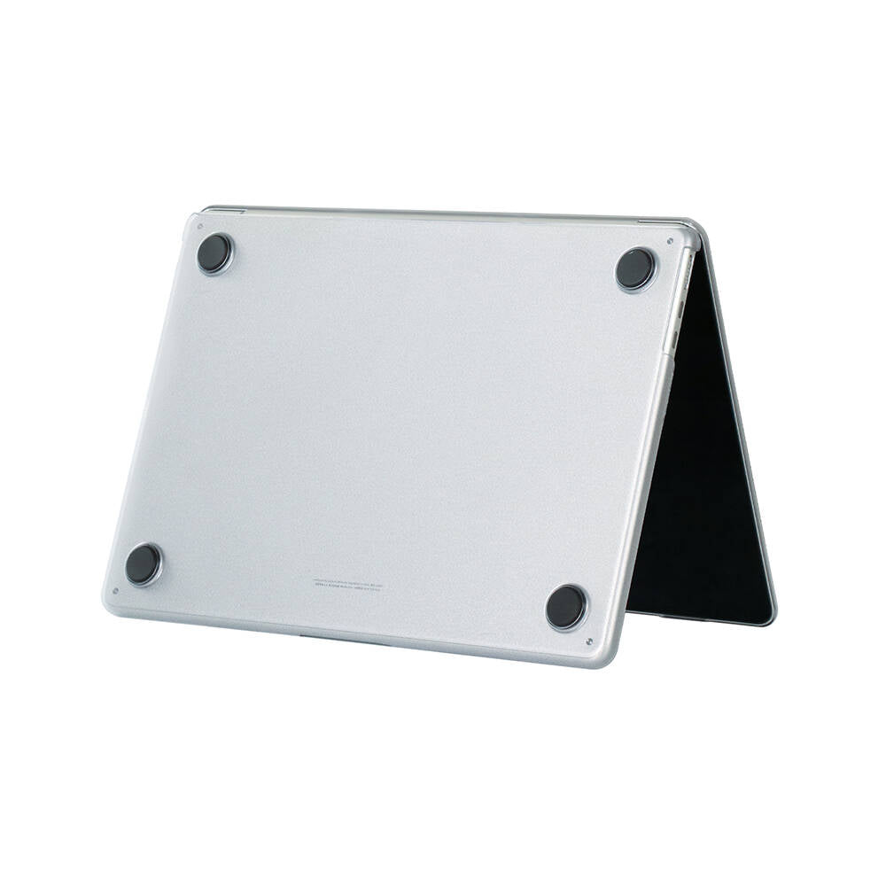 Apple Macbook 15&quot; Air M2 2023 A2941 Zore Premium MSoft Bottom Kapak Gri