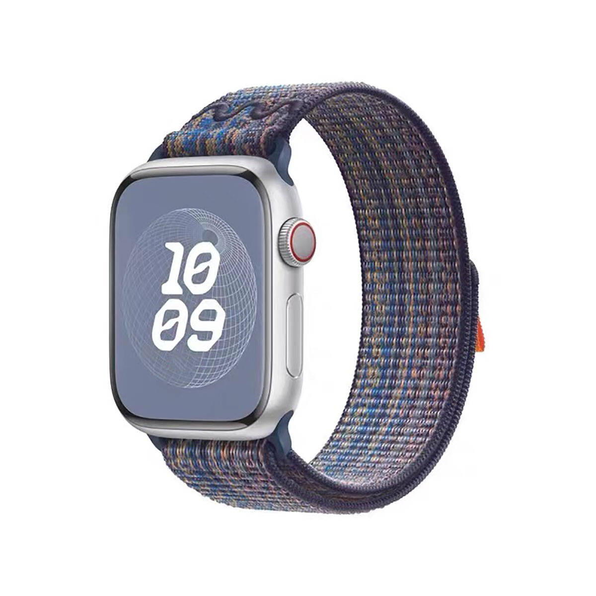 Apple Watch 10 42mm KRD-91 Hasır Kordon Strap Kayış Koyu Yeşil