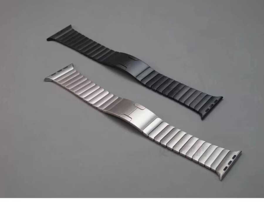 Apple Watch 10 46mm KRD-35 Metal Kordon Starlight