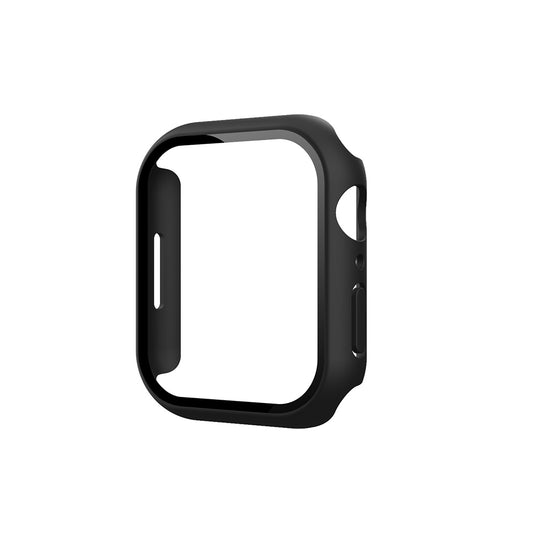 Apple Watch 10 46mm Sert PC Kasa ve Ekran Koruyucu Zore Watch Gard 37 Şeffaf