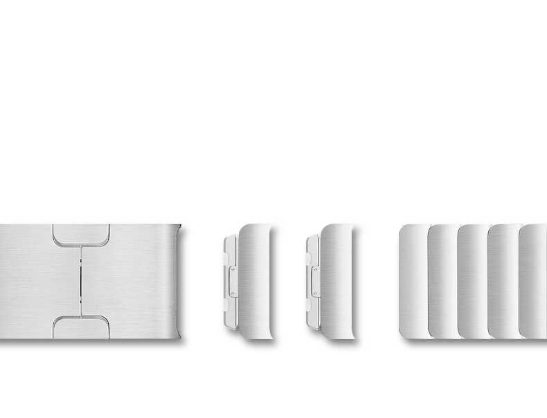 Apple Watch 7 45mm KRD-35 Metal Kordon Starlight