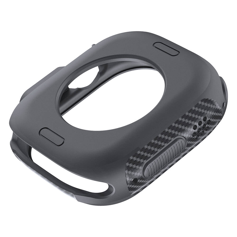 Apple Watch Ultra 49mm Silikon TPU Kasa Koruyucu Zore Watch Gard 31 Yeşil