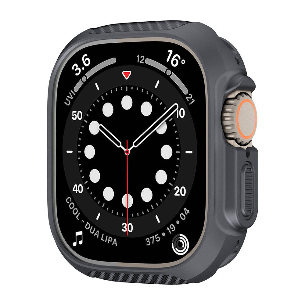 Apple Watch Ultra 49mm Silikon TPU Kasa Koruyucu Zore Watch Gard 31 Yeşil