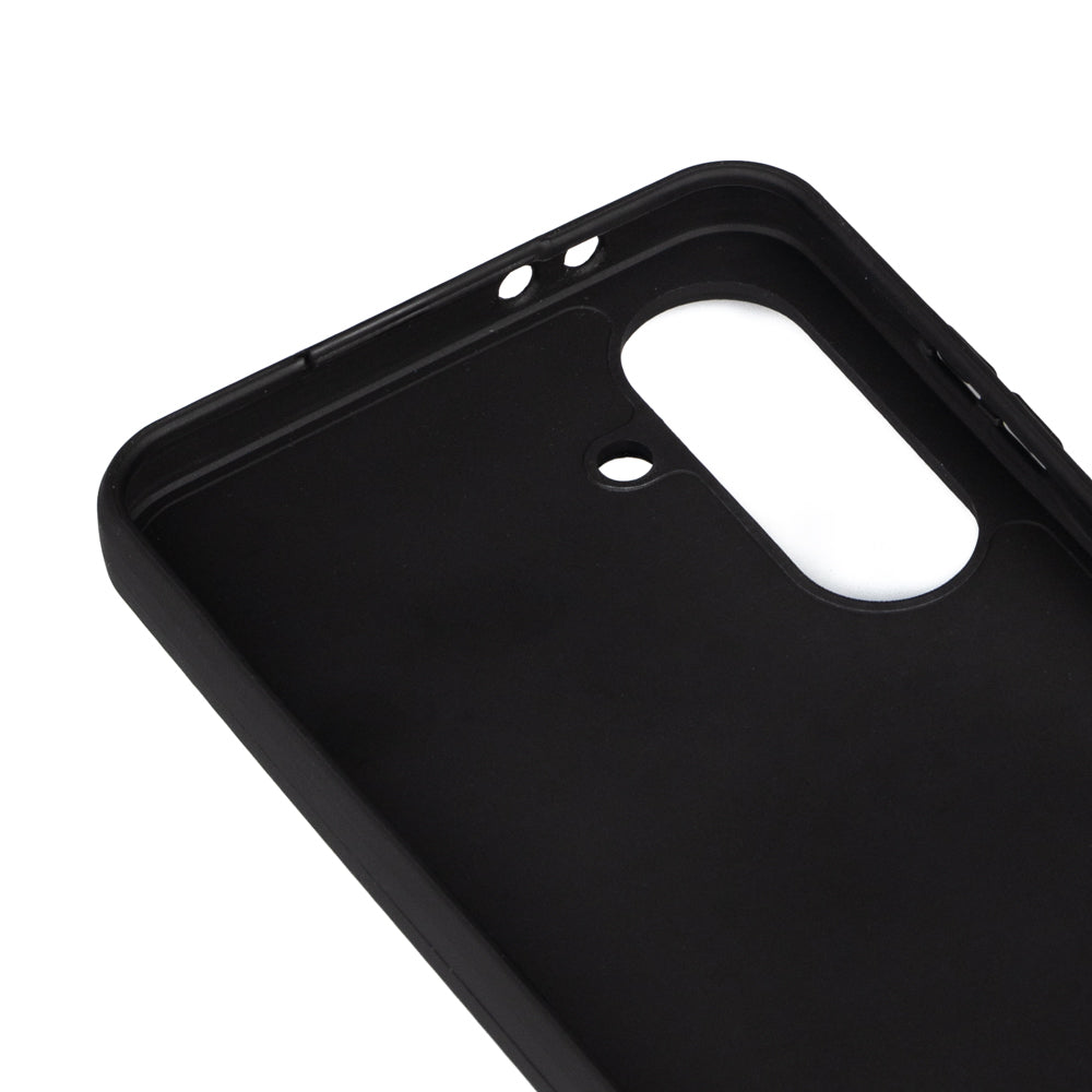 Galaxy A56 Kılıf Zore Biye Silikon Siyah