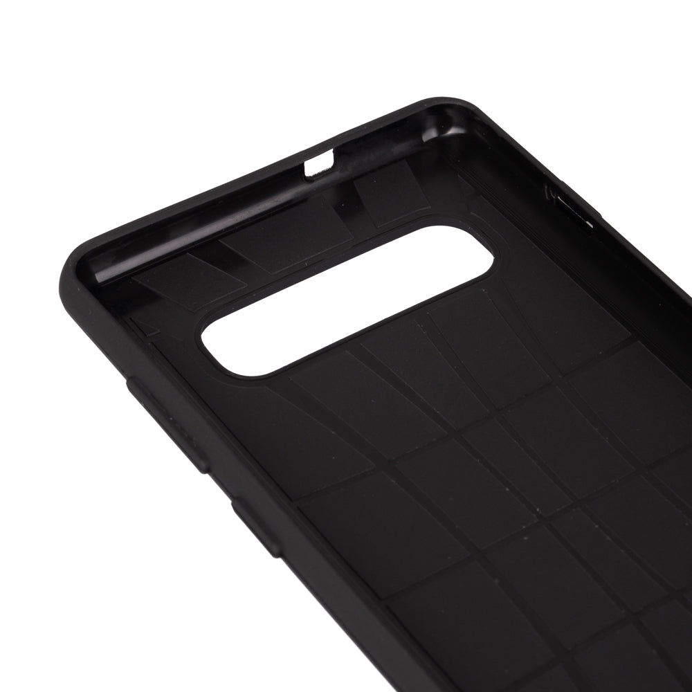 Galaxy S10 Plus Kılıf Zore Biye Silikon Siyah