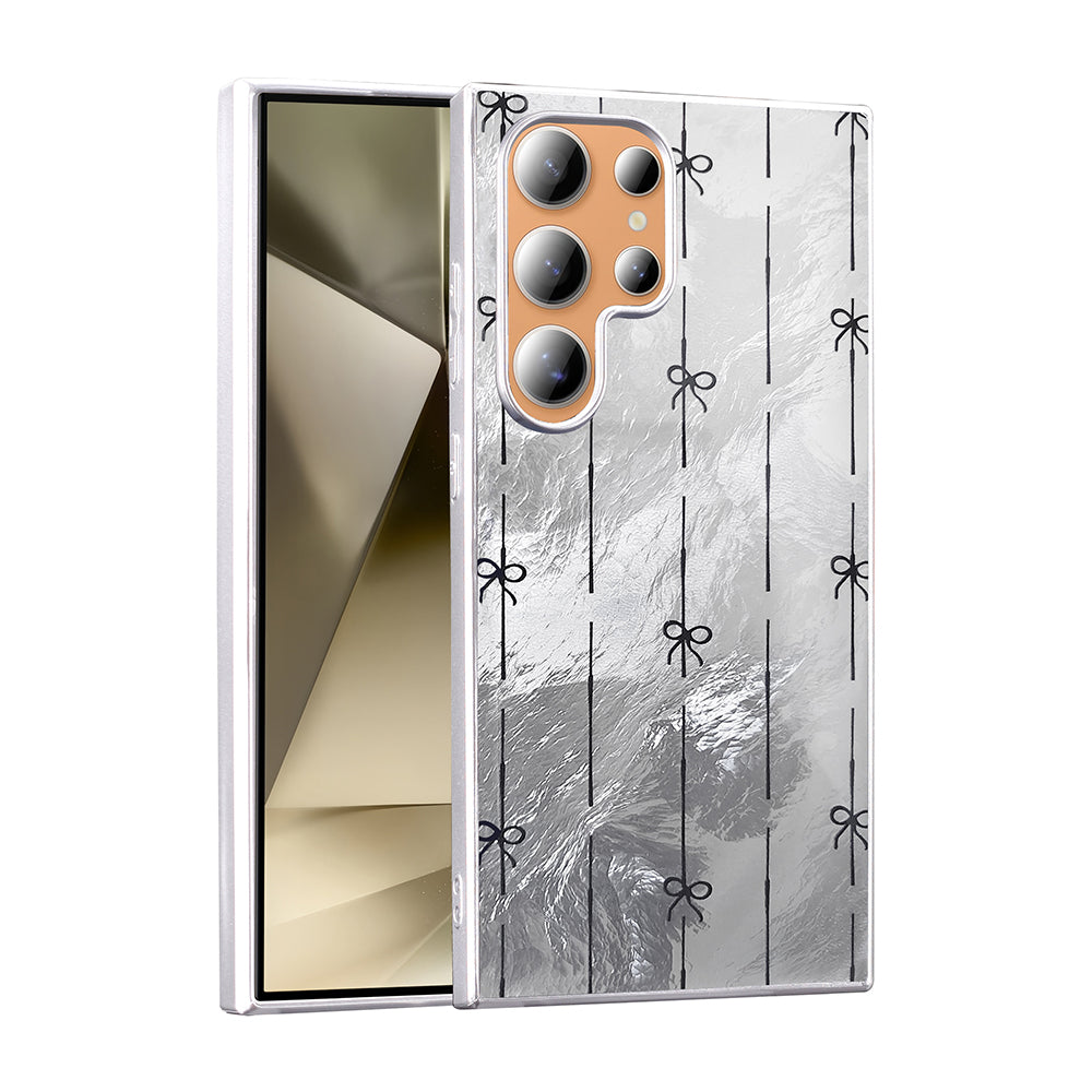 Galaxy S23 Ultra Kılıf Desenli Zore Mep Kapak Küçük Fiyonk