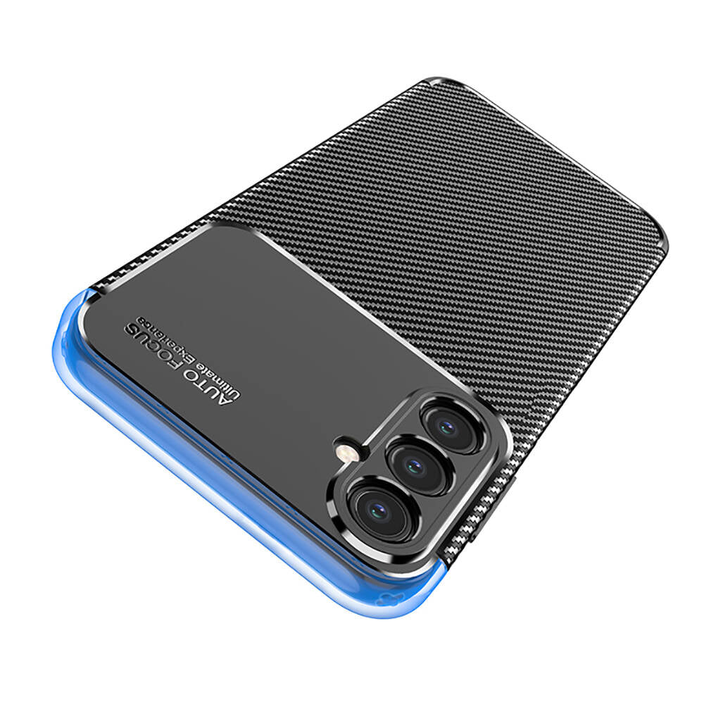 Galaxy S24 Plus Kılıf Zore Negro Silikon Kapak Siyah