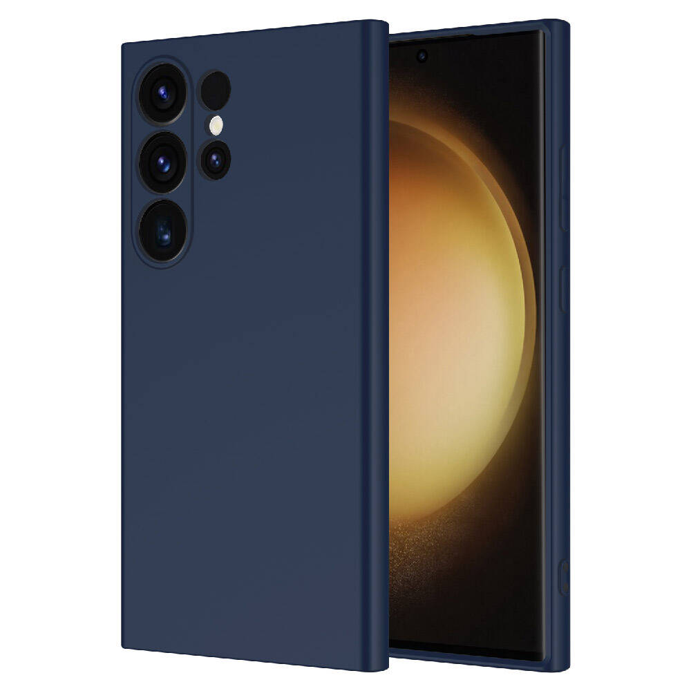 Galaxy S24 Ultra Kılıf Zore Mara Lansman Kapak Lacivert