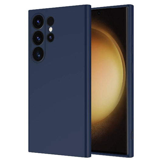 Galaxy S24 Ultra Kılıf Zore Mara Lansman Kapak Lacivert
