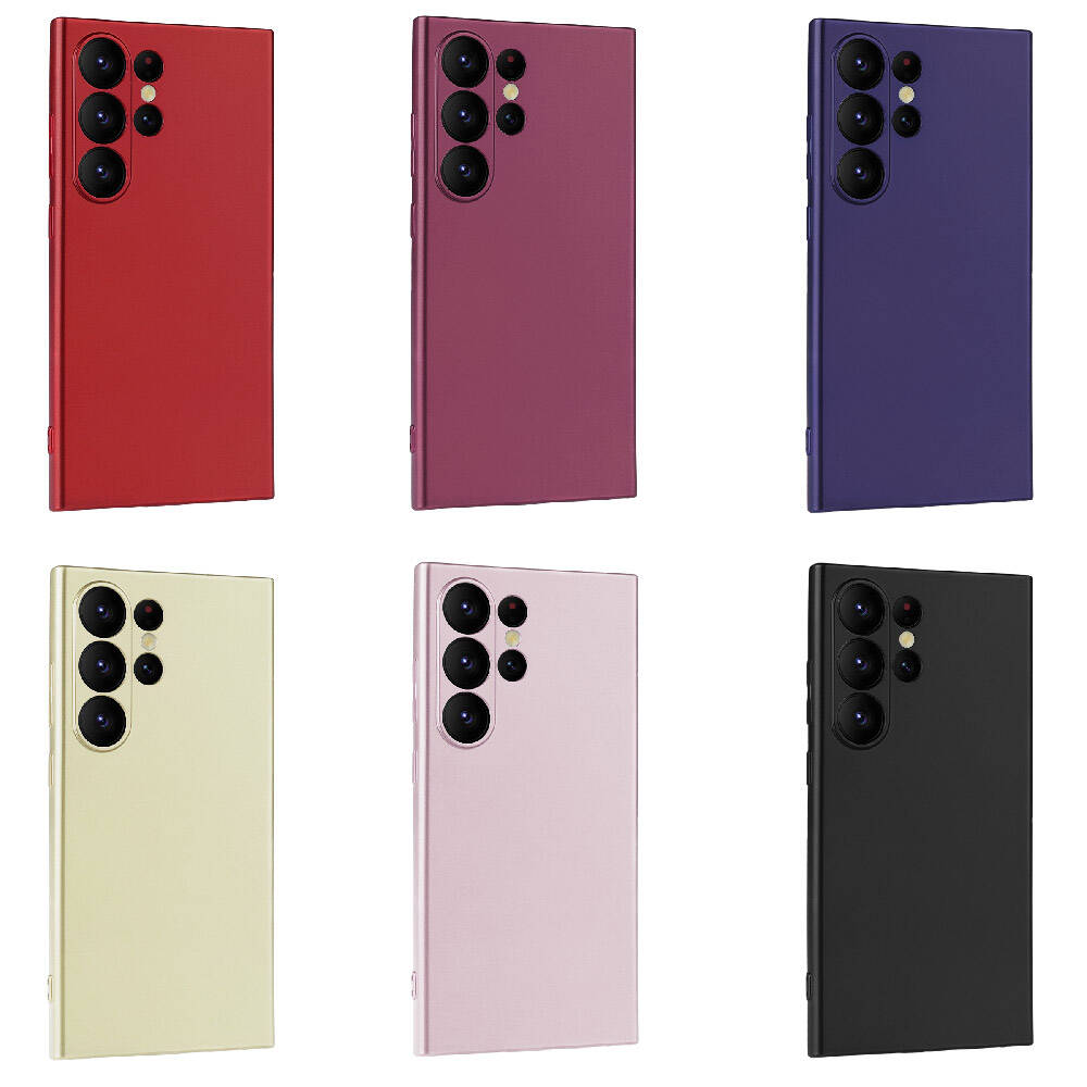 Galaxy S24 Ultra Kılıf Zore Premier Silikon Kapak Rose Gold