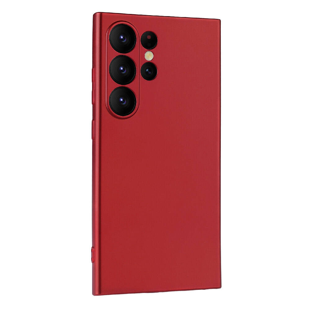 Galaxy S24 Ultra Kılıf Zore Premier Silikon Kapak Rose Gold