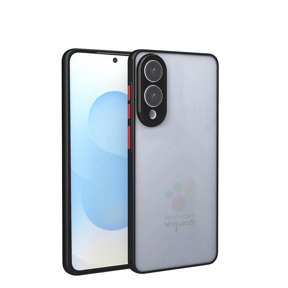 Galaxy S25 Edge Kılıf Zore Hux Kapak Siyah