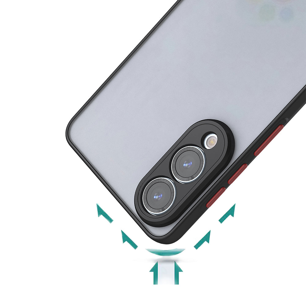 Galaxy S25 Edge Kılıf Zore Hux Kapak Siyah