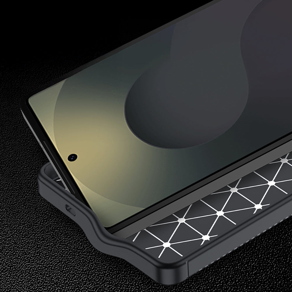 Galaxy S25 Edge Kılıf Zore Negro Silikon Kapak Siyah