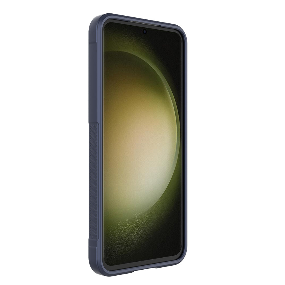 Galaxy S25 FE Kılıf Esnek TPU Oyuklu Arka Yüzey Tasarımlı Zore Etnik Silikon Kapak Siyah