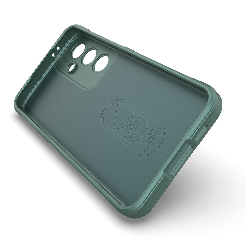 Galaxy S25 FE Kılıf Esnek TPU Oyuklu Arka Yüzey Tasarımlı Zore Etnik Silikon Kapak Siyah