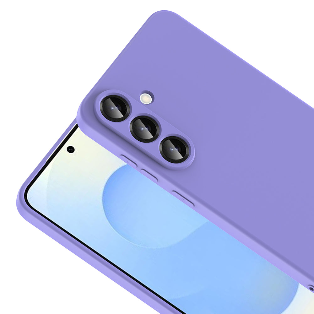 Galaxy S25 FE Kılıf Zore Mara Lansman Kapak Koyu Mor