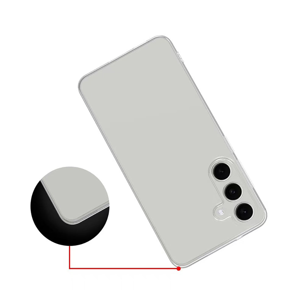 Galaxy S25 FE Kılıf Zore Süper Silikon Kapak Şeffaf