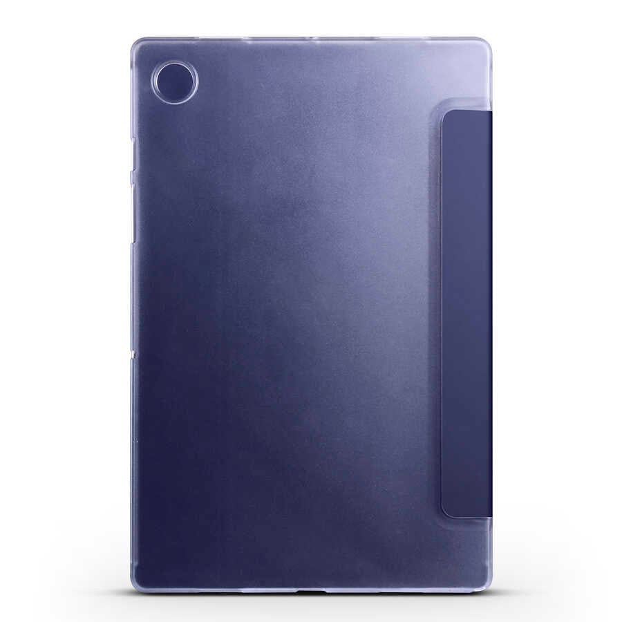 Galaxy Tab A8 10.5 SM-X200 (2021) Zore Smart Cover Standlı 1-1 Kılıf Mor