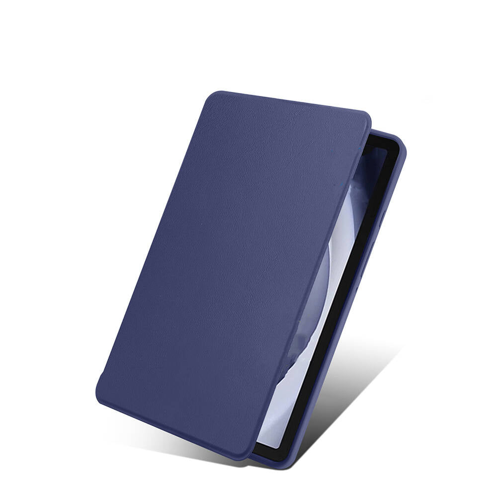 Galaxy Tab A9 Kılıf Zore Termik Kalem Bölmeli Dönebilen Standlı Kılıf Açık Yeşil